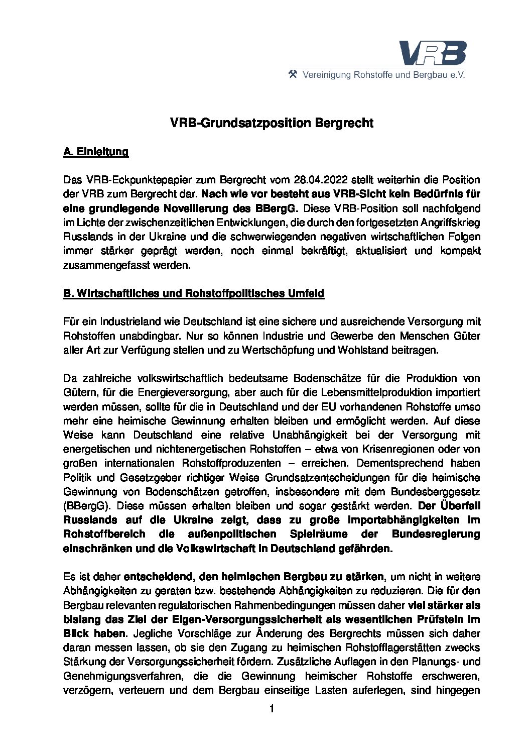 VRB_Grundsatzposition_Bergrecht_endg_221122