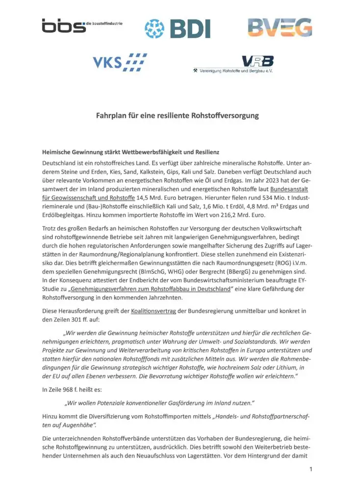 thumbnail of Strategiepapier_Fahrplan für eine reseiliente Rohstoffversorgung